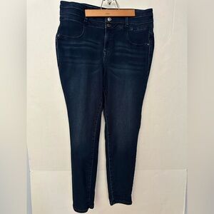 Angels Women's Skinny Jeans - Dark Blue